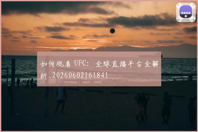如何观看 UFC：全球直播平台全解析_20260602161841